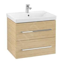 Villeroy & Boch Avento - Meuble-vasque, 630x514x452 mm, 2 tiroirs, Nordic Oak A89000VJ