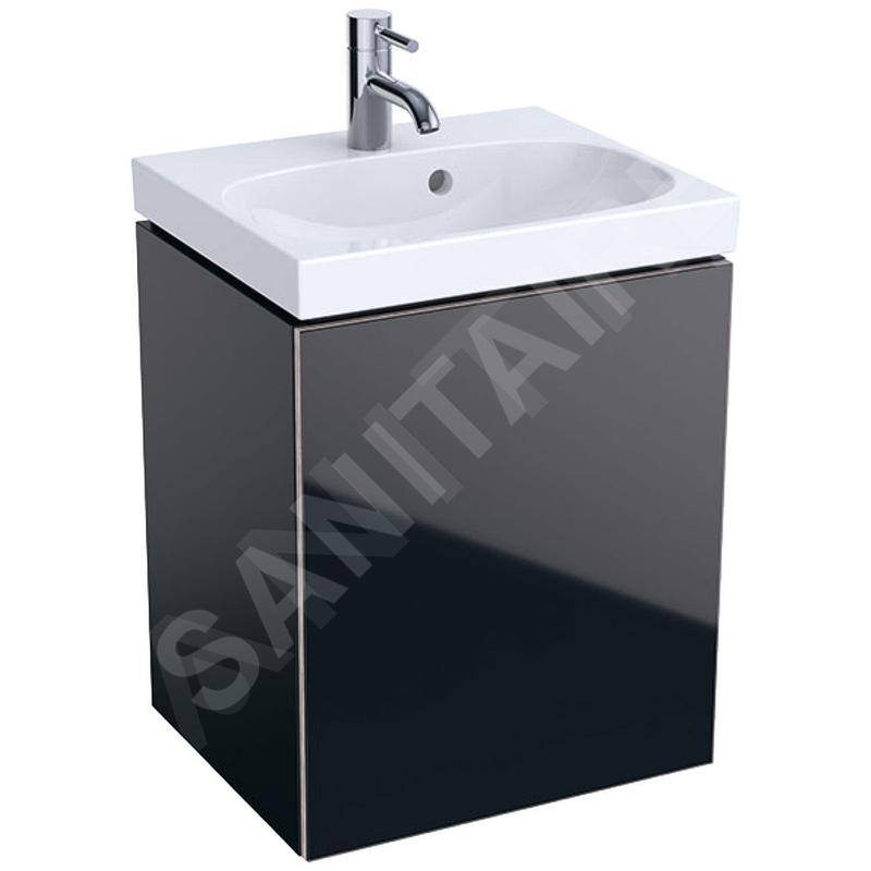 Geberit Acanto - Meuble sous lave-mains 450 mm, noir 500.608.16.1 Geberit Acanto - Meuble sous lave-mains 450 mm, noir 500.608.16.1