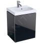 Geberit Acanto - Meuble sous lave-mains 450 mm, noir 500.608.16.1 Geberit Acanto - Meuble sous lave-mains 450 mm, noir 500.608.16.1