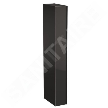 Geberit Acanto - Colonne haute 1730x220 mm, deux tiroirs, lave 500.638.JK.2