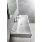 Sapho Toridi - Lavabo 101x47 cm, avec trop-plein, trou pour robinetterie, blanc TU0221 Sapho Toridi - Lavabo 101x47 cm, avec trop-plein, trou pour robinetterie, blanc TU0221