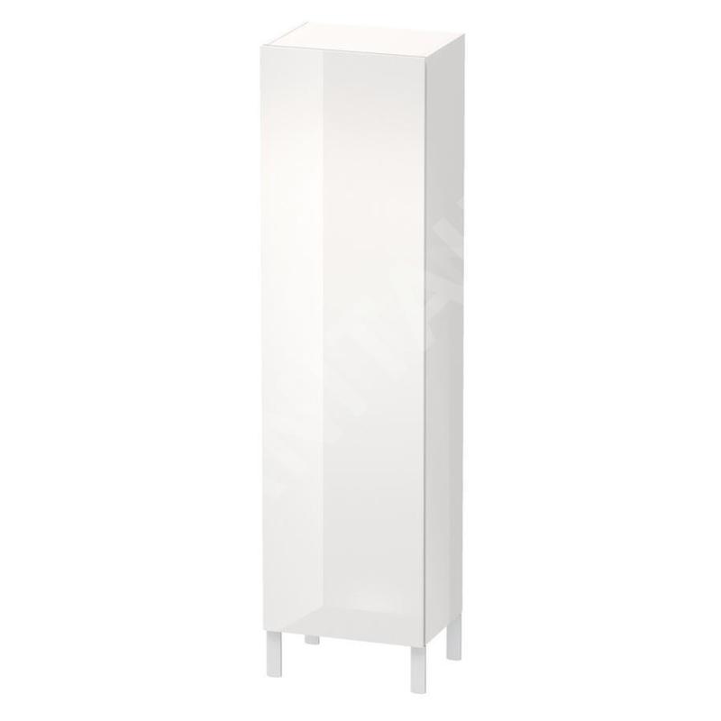 Duravit L-Cube - Armoire 1760x500x363 mm, gauche, blanc brilant LC1181L2222