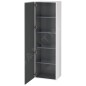 Duravit L-Cube - Armoire 1760x500x363 mm, gauche, blanc brilant LC1181L2222