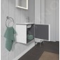 Duravit L-Cube - Meuble sous lavabo 400x420x294 mm, gauche, 1 porte, blanc brillant LC6272L2222 Duravit L-Cube - Meuble sous lavabo 400x420x294 mm, gauche, 1 porte, blanc brillant LC6272L2222