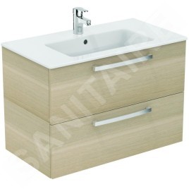 Ideal Standard Tempo - Meuble sous lavabo 800x440x550 mm, chêne cérusé E3242OS