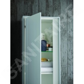 Ideal Standard Connect Air - Petite armoire haute 400x300x1.200 mm, bois clair/brun clair mat E0834UK