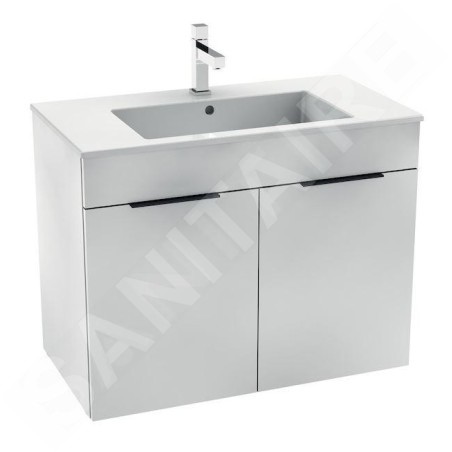 Jika Cube - Meuble avec lavabo, 790x422x622 mm, blanc H4537521763001