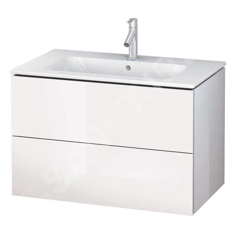 Duravit L-Cube - Meuble sous lavabo 550x820x481 mm, 2 tiroirs, blanc brillant LC624102222 Duravit L-Cube - Meuble sous lavabo 550x820x481 mm, 2 tiroirs, blanc brillant LC624102222