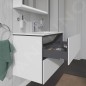 Duravit L-Cube - Meuble sous lavabo 550x820x481 mm, 2 tiroirs, blanc brillant LC624102222 Duravit L-Cube - Meuble sous lavabo 550x820x481 mm, 2 tiroirs, blanc brillant LC624102222