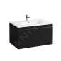 Laufen Pro S - Meuble avec lavabo, 800x500 mm, 1 tiroirs, wengé H8609634231041 Laufen Pro S - Meuble avec lavabo, 800x500 mm, 1 tiroirs, wengé H8609634231041