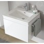 Laufen Pro S - Meuble avec lavabo, 600x500 mm, 1 tiroirs, blanc brillant H8609614751041 Laufen Pro S - Meuble avec lavabo, 600x500 mm, 1 tiroirs, blanc brillant H8609614751041