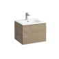 Laufen Pro S - Meuble avec lavabo, 600x500 mm, 1 tiroirs, chêne clair H8609614791041 Laufen Pro S - Meuble avec lavabo, 600x500 mm, 1 tiroirs, chêne clair H8609614791041