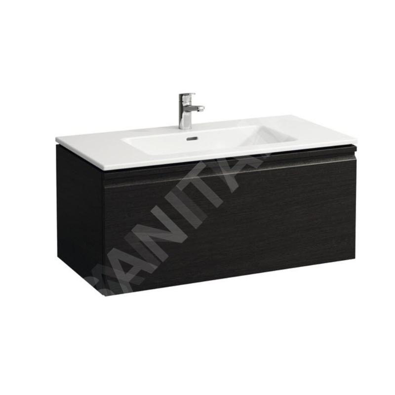 Laufen Pro S - Meuble avec lavabo, 1000x500 mm, 1 tiroirs, wengé H8609654231041 Laufen Pro S - Meuble avec lavabo, 1000x500 mm, 1 tiroirs, wengé H8609654231041