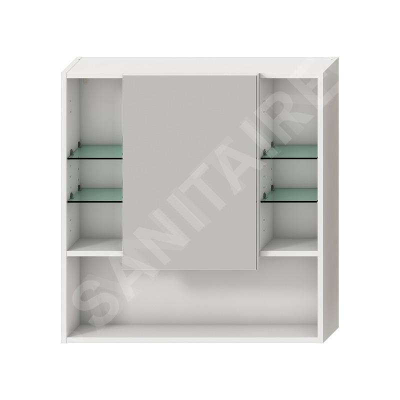 Jika Lyra - Armoire avec miroir 775x132x800 mm, blanc H4532510383041 Jika Lyra - Armoire avec miroir 775x132x800 mm, blanc H4532510383041