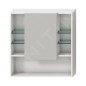 Jika Lyra - Armoire avec miroir 775x132x800 mm, blanc H4532510383041 Jika Lyra - Armoire avec miroir 775x132x800 mm, blanc H4532510383041