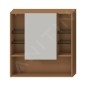 Jika Lyra - Armoire avec miroir 775x132x800 mm, blanc H4532510383041 Jika Lyra - Armoire avec miroir 775x132x800 mm, blanc H4532510383041
