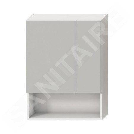Jika Lyra - Armoire avec miroir 600x132x800 mm, blanc H4532410383041