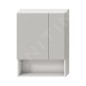 Jika Lyra - Armoire avec miroir 600x132x800 mm, blanc H4532410383041