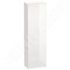 Duravit DuraStyle - Armoire haute 1400x400x240 mm, gauche, blanc brillant DS1218L2222