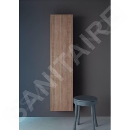 Duravit DuraStyle - Armoire haute 1400x400x240 mm, gauche, blanc brillant DS1218L2222