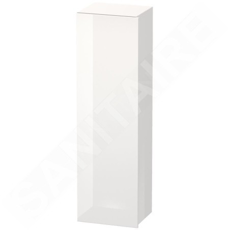 Duravit DuraStyle - Armoire haute 1400x400x360 mm, gauche, blanc brillant DS1219L2222