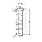 Duravit DuraStyle - Armoire haute 1400x400x360 mm, gauche, blanc brillant DS1219L2222 Duravit DuraStyle - Armoire haute 1400x400x360 mm, gauche, blanc brillant DS1219L2222