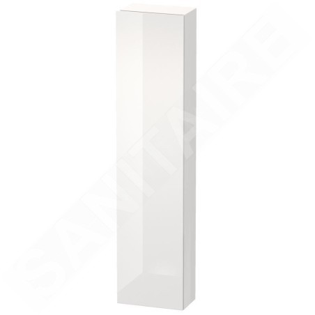 Duravit DuraStyle - Armoire haute 1800x400x240 mm, droite, blanc brillant DS1228R2222