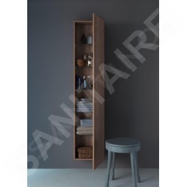 Duravit DuraStyle - Armoire haute 1800x400x240 mm, droite, blanc brillant DS1228R2222