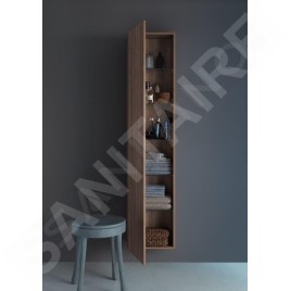 Duravit DuraStyle - Armoire haute 1800x400x240 mm, gauche, blanc brillant DS1228L2222