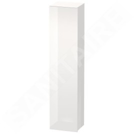 Duravit DuraStyle - Armoire haute 1800x400x360 mm, gauche, blanc brillant DS1229L2222