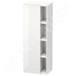 Duravit DuraStyle - Armoire haute 1400x500x360 mm, gauche, blanc brillant DS1239L2222