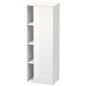 Duravit DuraStyle - Armoire haute 1400x500x360 mm, droite, blanc brillant DS1239R2222