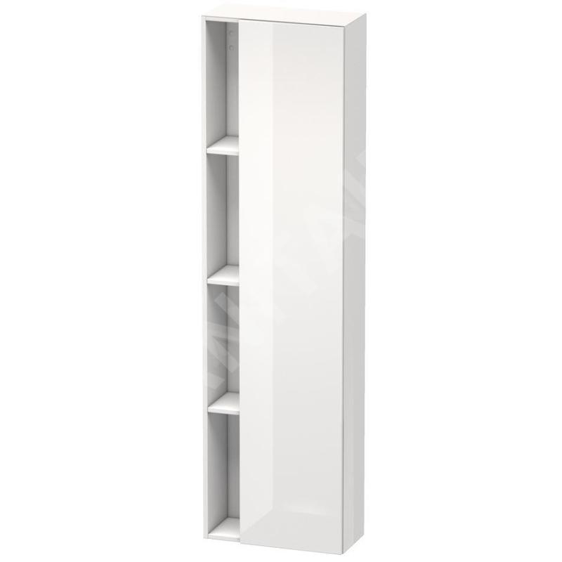 Duravit DuraStyle - Armoire haute 1800x500x240 mm, droite, blanc brillant DS1248R2222