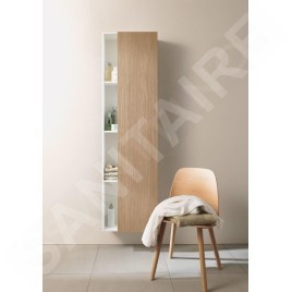 Duravit DuraStyle - Armoire haute 1800x500x240 mm, droite, blanc brillant DS1248R2222