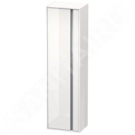 Duravit Ketho - Armoire haute 1800x500x360 mm, gauche, blanc brillant KT1265L2222