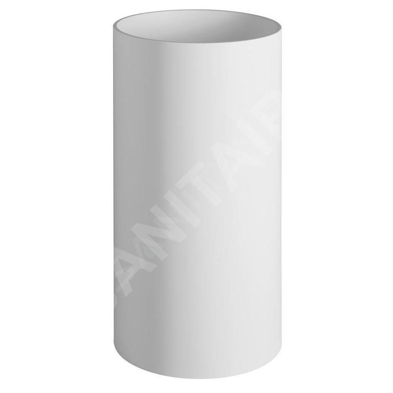 Sapho Altona - Lavabo à poser 44x85 cm, sans trop-plein, sans trou pour robinet, blanc mat AT435 Sapho Altona - Lavabo à poser 44x85 cm, sans trop-plein, sans trou pour robinet, blanc mat AT435