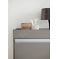 Duravit Ketho - Meuble à roulettes 670x500x360 mm, gauche, 1 porte, blanc brillant KT2530L2222
