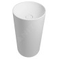 Sapho Altona - Lavabo à poser 44x85 cm, sans trop-plein, sans trou pour robinet, blanc mat AT435 Sapho Altona - Lavabo à poser 44x85 cm, sans trop-plein, sans trou pour robinet, blanc mat AT435