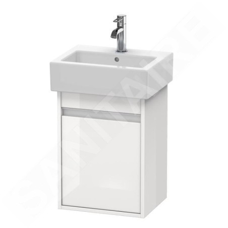 Duravit Ketho - Meuble-vasque, 550x400x320 mm, droite, blanc brillant KT6630R2222