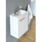 Ravak Chrome - Meuble vasque SD 400, 400x220x500 mm, blanc X000000538