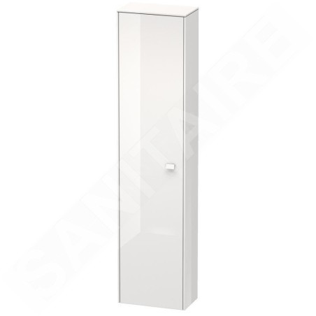Duravit Brioso - Armoire haute 1770x420x240 mm, gauche, blanc brillant BR1320L2222