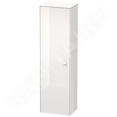 Duravit Brioso - Armoire haute 1770x520x360 mm, gauche, blanc brillant BR1331L2222