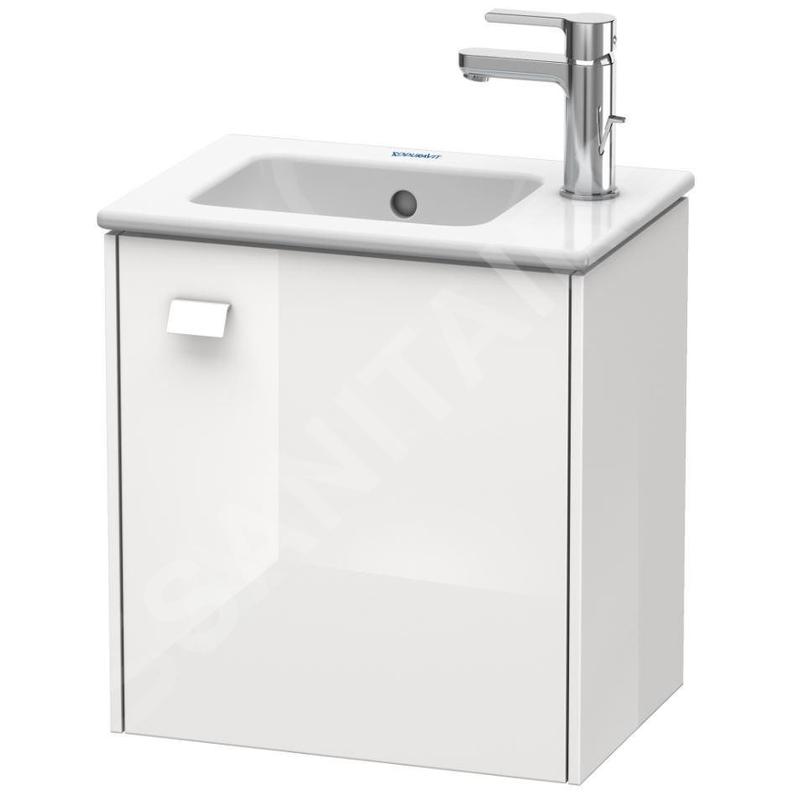 Duravit Brioso - Meuble sous lavabo 442x420x289 mm, version droite, 1 porte, blanc brillant BR4000R2222 Duravit Brioso - Meuble sous lavabo 442x420x289 mm, version droite, 1 porte, blanc brillant BR4000R2222