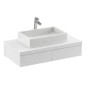 Ravak Formy - Armoire sous le lavabo 1000x550x220 mm, blanc X000001030 Ravak Formy - Armoire sous le lavabo 1000x550x220 mm, blanc X000001030