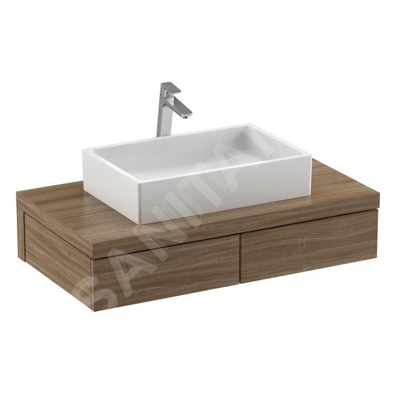 Ravak Formy - Meuble sous lavabo 1000x550x220 mm, noyer X000001036 Ravak Formy - Meuble sous lavabo 1000x550x220 mm, noyer X000001036