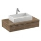 Ravak Formy - Meuble sous lavabo 1000x550x220 mm, noyer X000001036 Ravak Formy - Meuble sous lavabo 1000x550x220 mm, noyer X000001036
