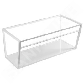 Sapho Ska - Support pour lavabo avec étagère, 900 mm, blanc mat SKA113