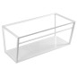 Sapho Ska - Support pour lavabo avec étagère, 900 mm, blanc mat SKA113 Sapho Ska - Support pour lavabo avec étagère, 900 mm, blanc mat SKA113