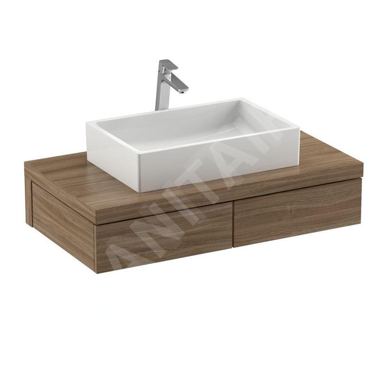 Ravak Formy - Armoire sous le lavabo 1200x550x220 mm, noyer X000001037 Ravak Formy - Armoire sous le lavabo 1200x550x220 mm, noyer X000001037