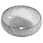 Sapho Beauty - Vasque à poser, diamètre 42 cm, sans trop-plein, noir/verre TY306 Sapho Beauty - Vasque à poser, diamètre 42 cm, sans trop-plein, noir/verre TY306